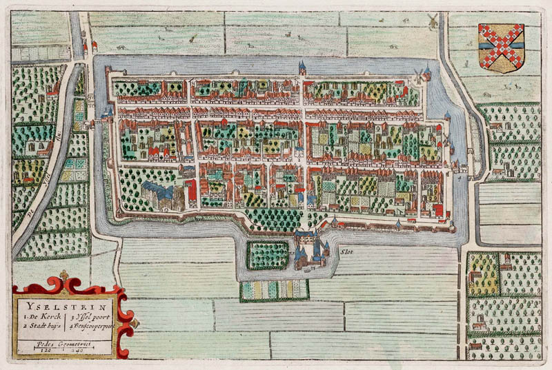 IJsselstein 1649 Blaeu
